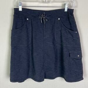 Kuhl dark gray elastic waist skort women’s S
